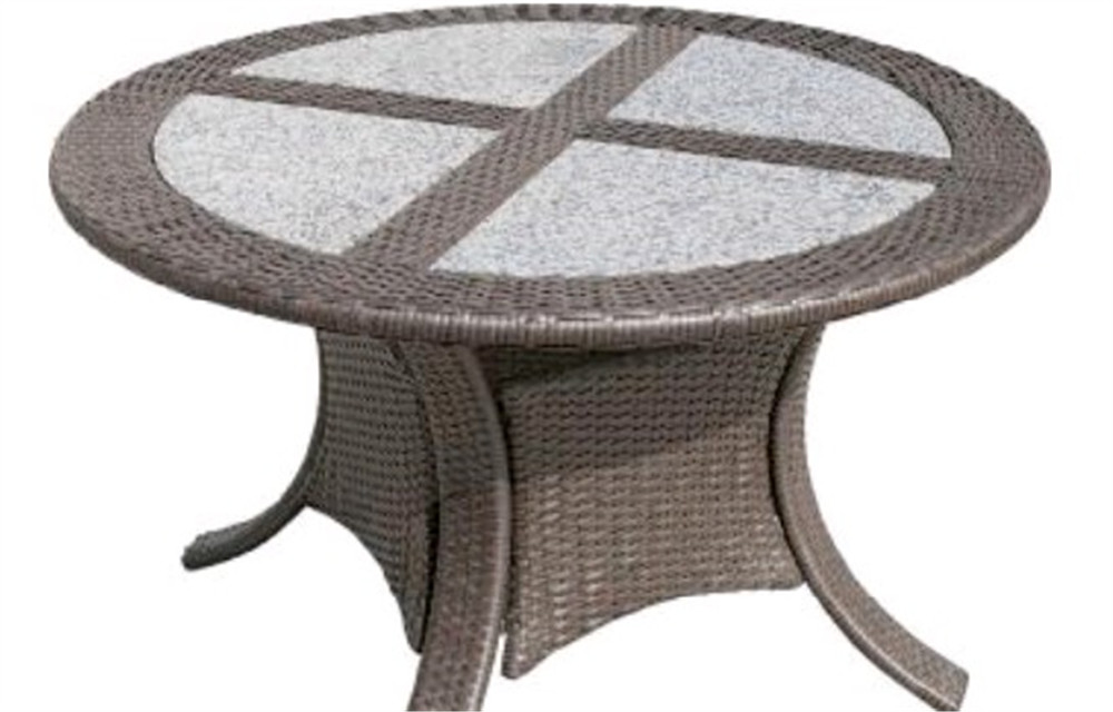 Mosaic marble dinette