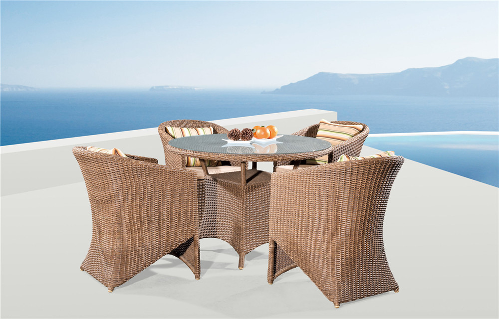 Rattan Chair & Tables